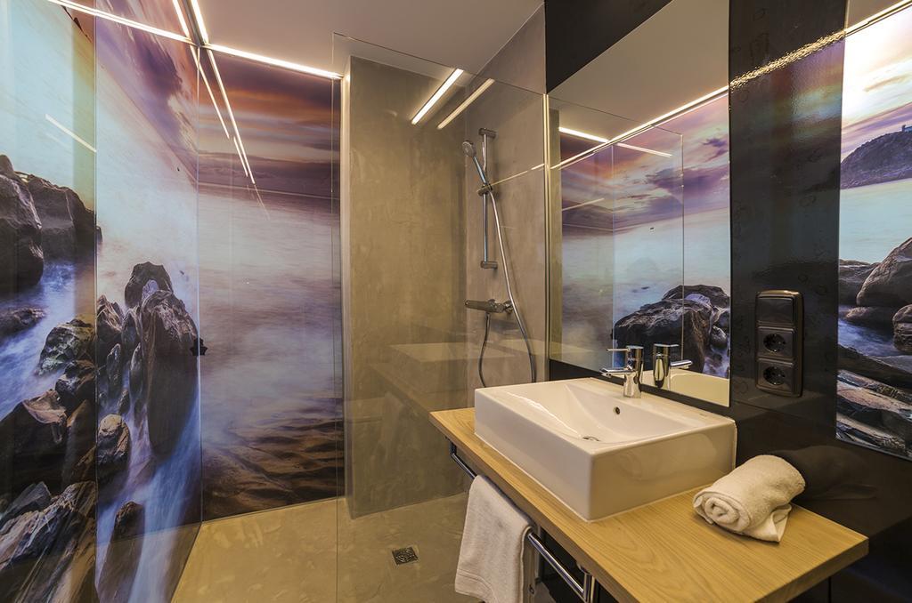 Zerupe Hotel Zarautz Zimmer foto